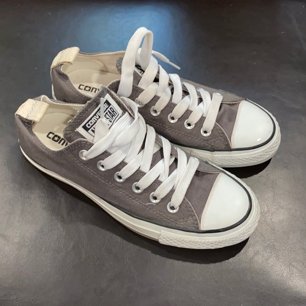Unisex Like new grey converse